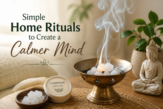 Simple Home Rituals to Create a Calmer Mind