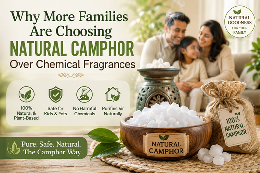 Why More Families Are Choosing Natural Camphor Over Chemical Fragrances