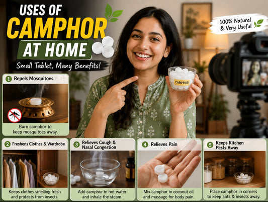Uses of Camphor at Home