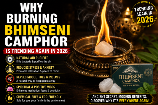 Why Burning Bhimseni Camphor Is Trending Again in 2026
